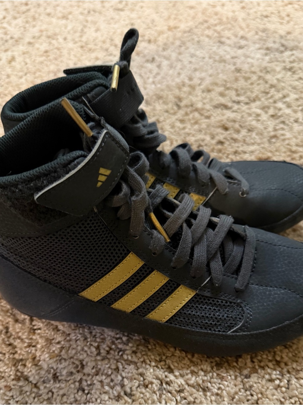 Adidas Wrestling Shoes size 3Y